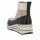 REMONTE Damen Stiefelette schwarz beige D0T71-60