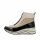 REMONTE Damen Stiefelette schwarz beige D0T71-60