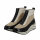 REMONTE Damen Stiefelette schwarz beige D0T71-60