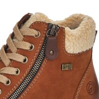 REMONTE Damen Stiefelette cognac braun D0770-22 mit Reißverschluss