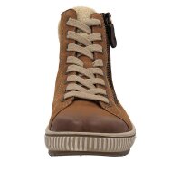 REMONTE Damen Stiefelette cognac braun D0770-22 mit Reißverschluss