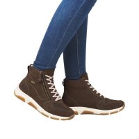 REMONTE Damen Stiefelette anthrazit D1S71-45 mit Reißverschluss