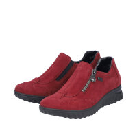 RIEKER Damen Slipper TEX rot 59071-35